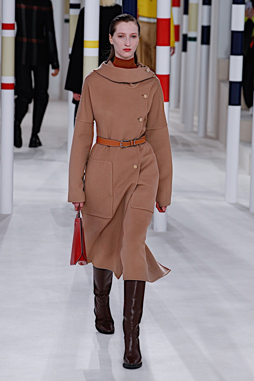 Fashion Week Paris Fall/Winter 2020 look 36 from the Hermès collection womenswear