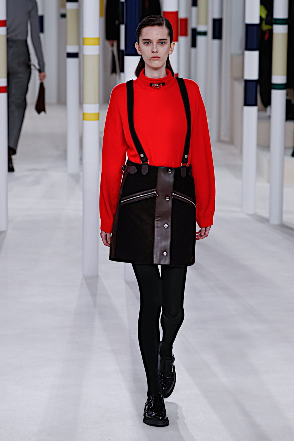 Fashion Week Paris Fall/Winter 2020 look 39 from the Hermès collection 女装