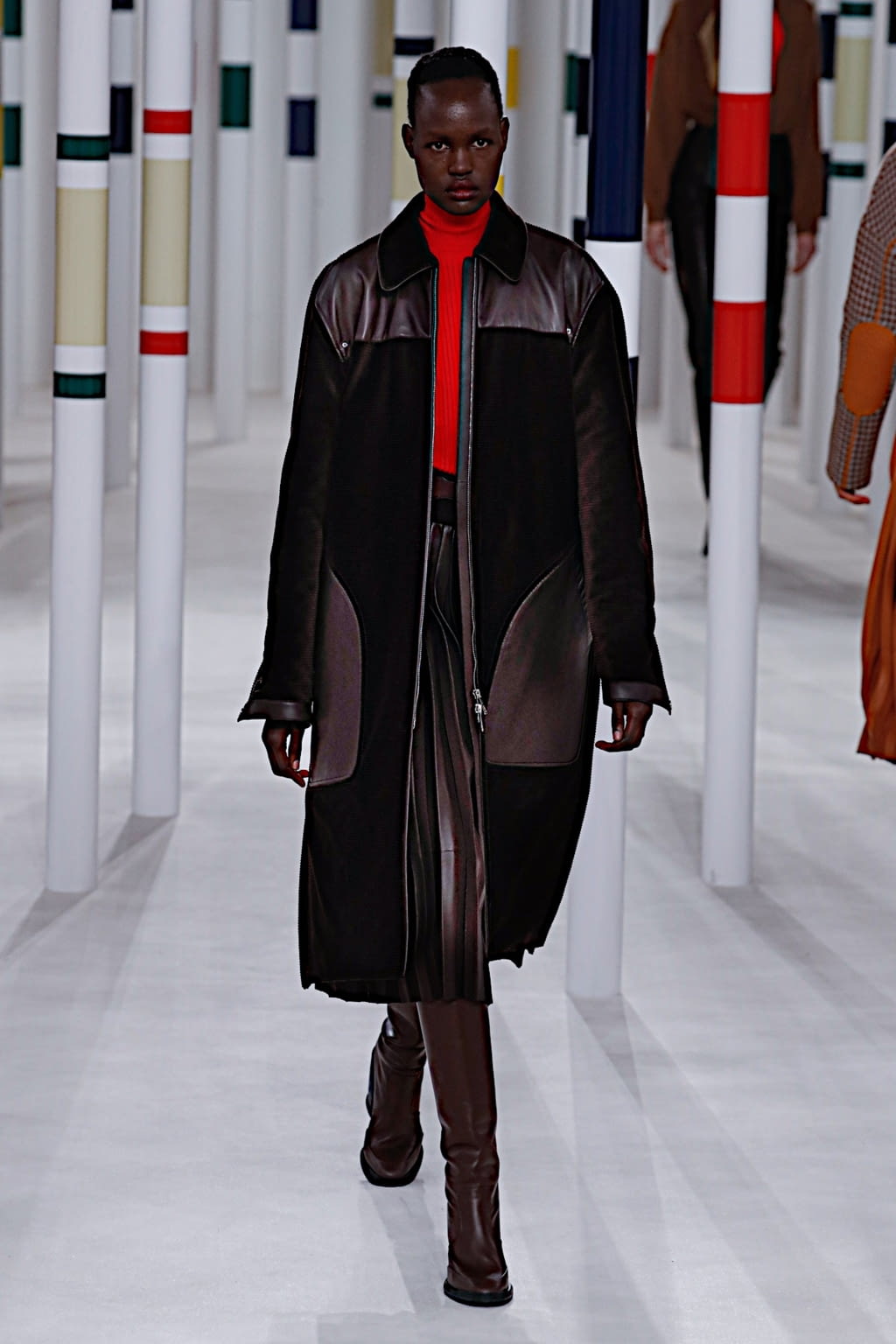 Fashion Week Paris Fall/Winter 2020 look 42 from the Hermès collection womenswear