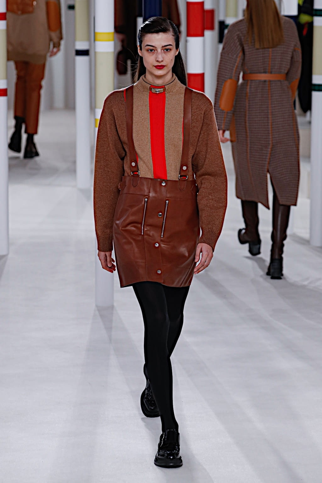 Fashion Week Paris Fall/Winter 2020 look 44 from the Hermès collection womenswear