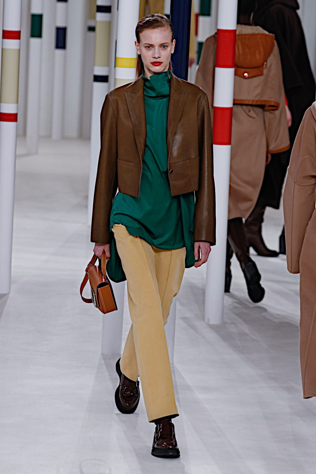 Fashion Week Paris Fall/Winter 2020 look 47 from the Hermès collection womenswear