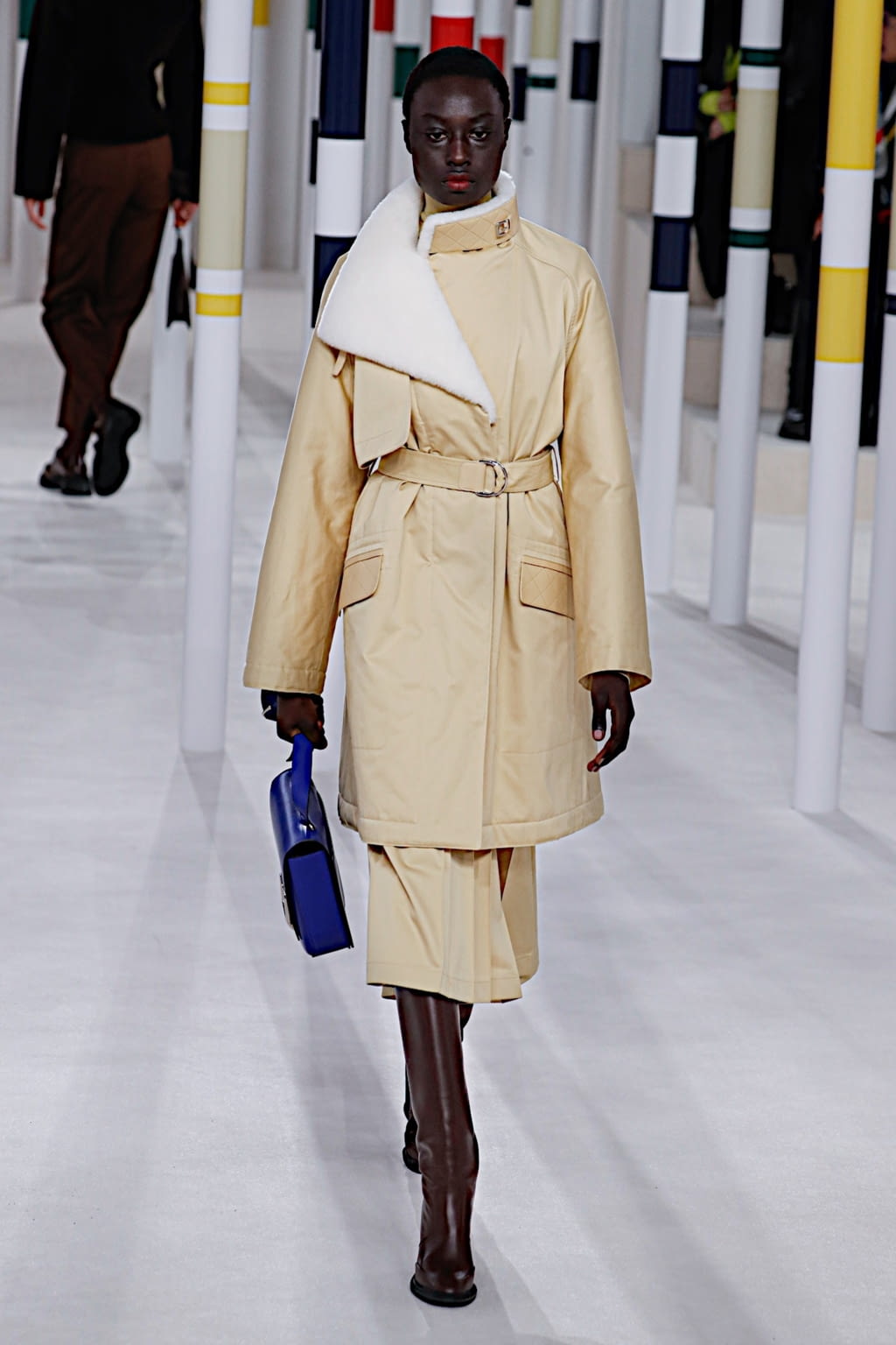 Fashion Week Paris Fall/Winter 2020 look 51 de la collection Hermès womenswear