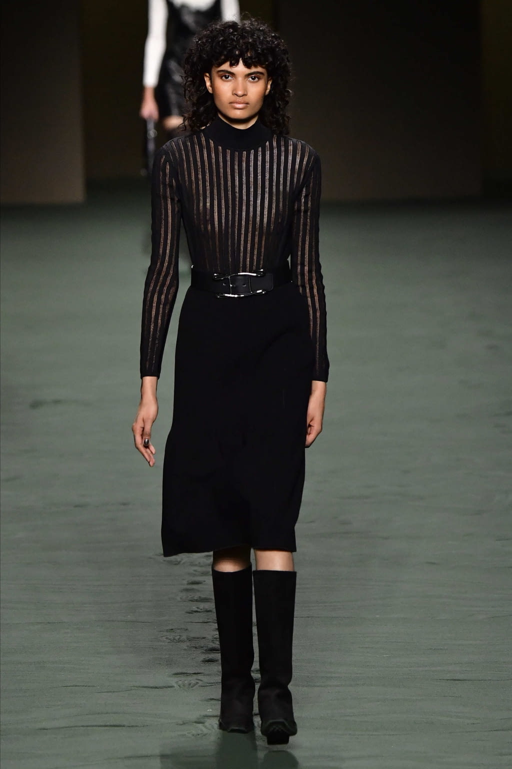 Fashion Week Paris Fall/Winter 2022 look 7 from the Hermès collection womenswear