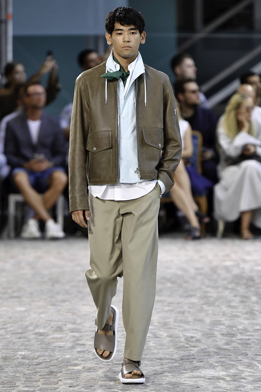 Fashion Week Paris Spring/Summer 2020 look 26 from the Hermès collection menswear