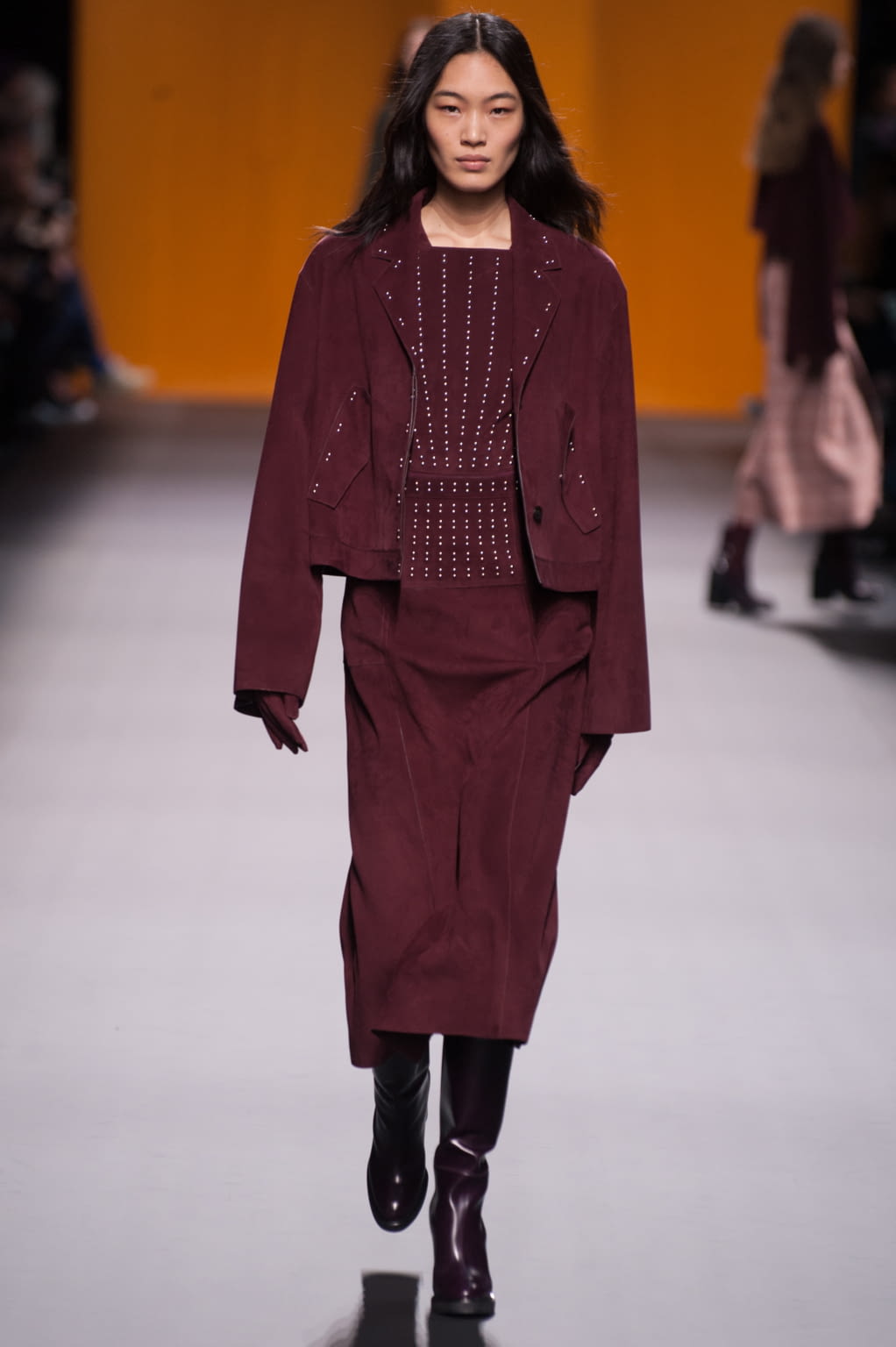 Fashion Week Paris Fall/Winter 2016 look 33 from the Hermès collection womenswear