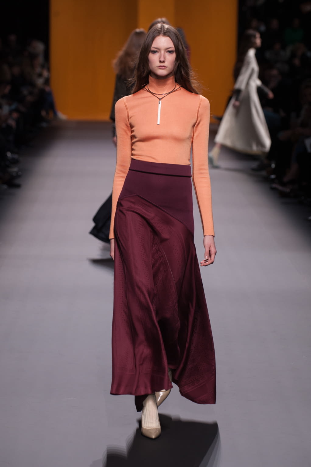 Fashion Week Paris Fall/Winter 2016 look 41 de la collection Hermès womenswear