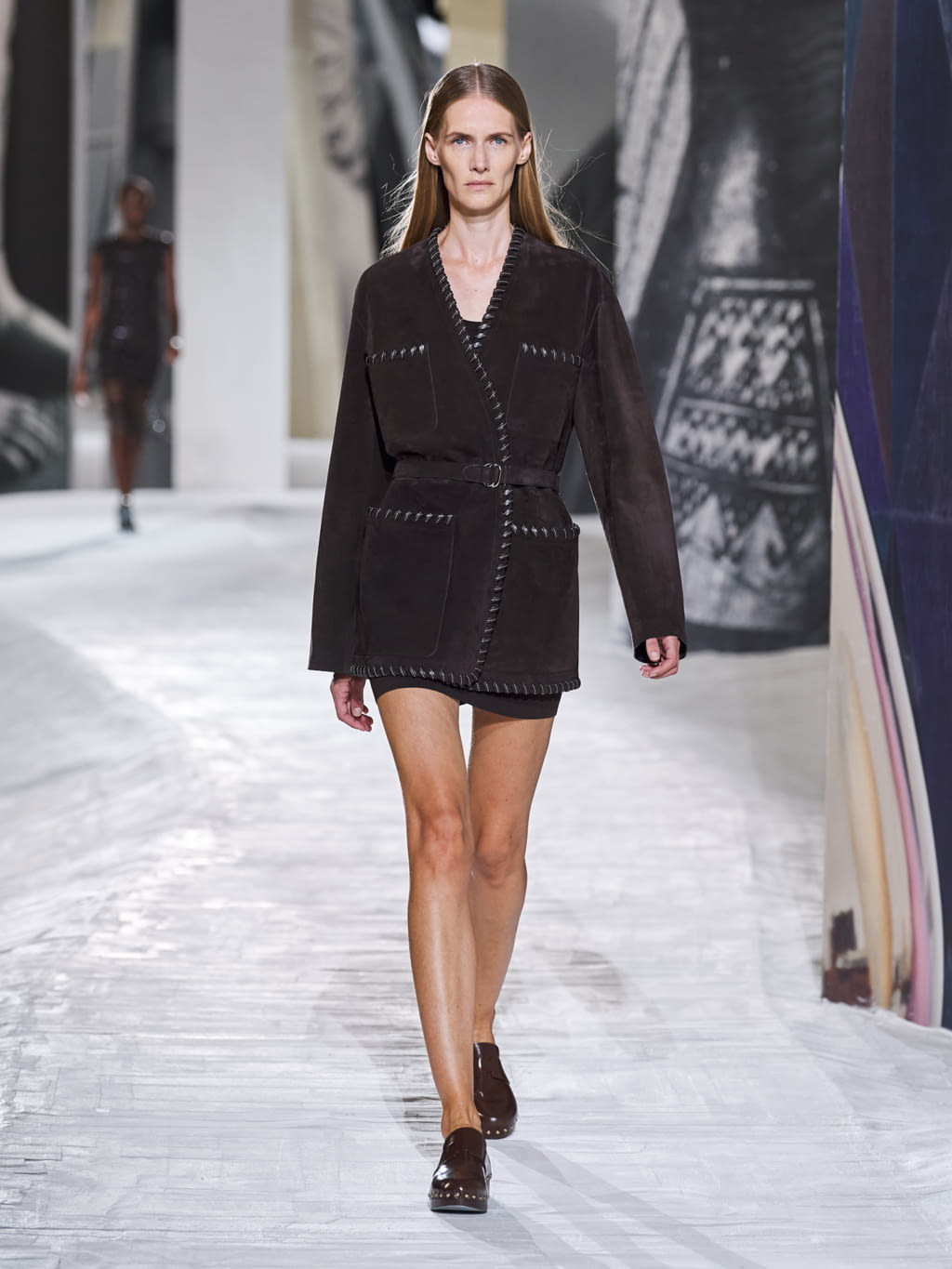Fashion Week Paris Spring/Summer 2021 look 34 de la collection Hermès womenswear