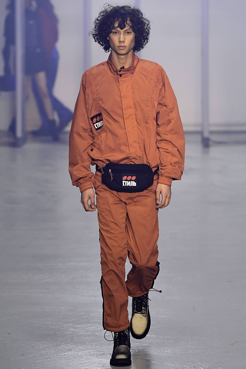 Fashion Week Paris Fall/Winter 2019 look 12 from the Heron Preston collection menswear