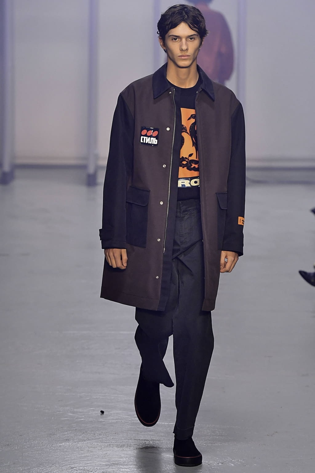 Fashion Week Paris Fall/Winter 2019 look 19 from the Heron Preston collection menswear