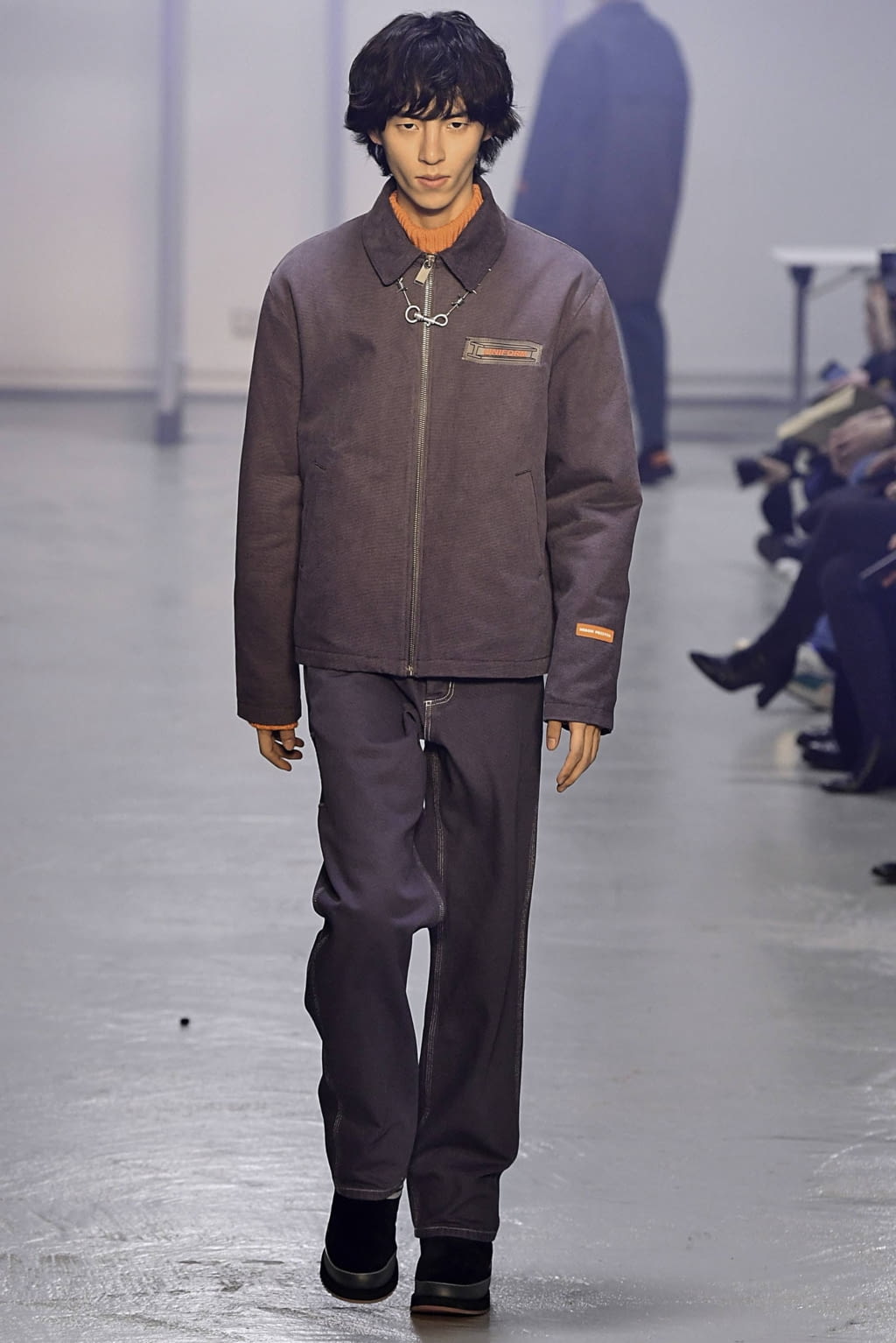 Fashion Week Paris Fall/Winter 2019 look 22 from the Heron Preston collection 男装