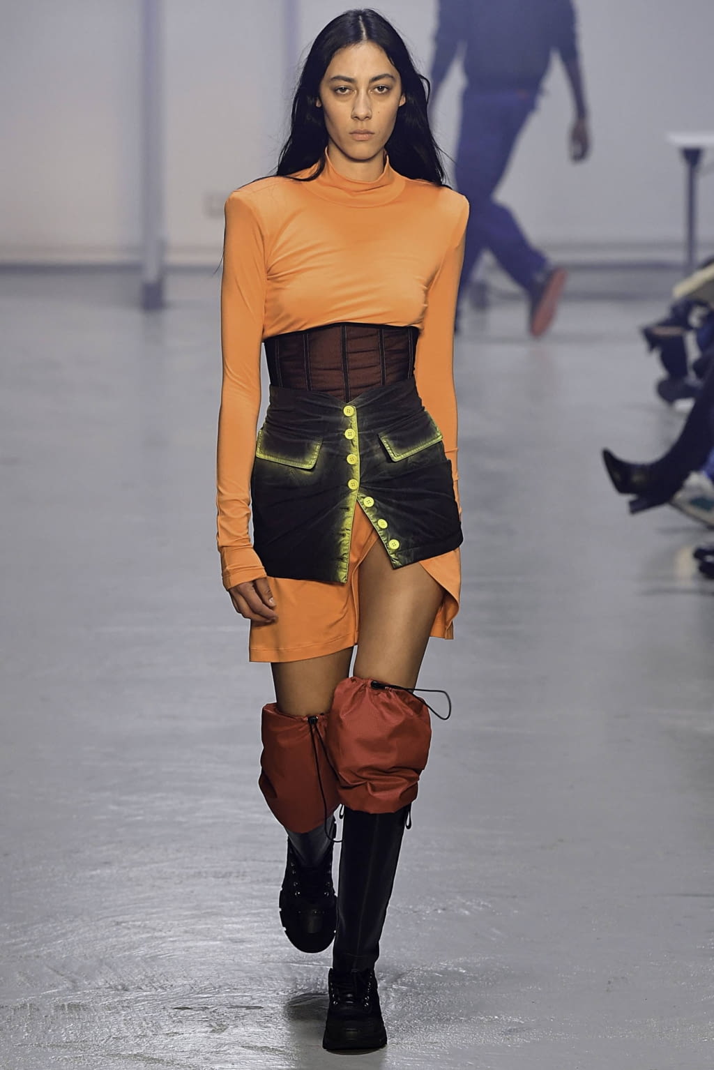 Fashion Week Paris Fall/Winter 2019 look 26 from the Heron Preston collection 男装