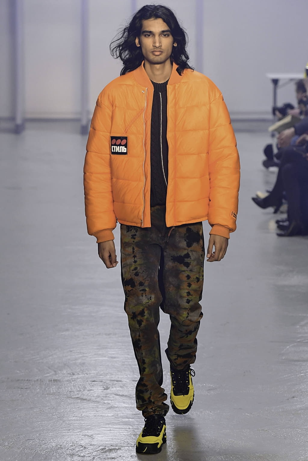 Fashion Week Paris Fall/Winter 2019 look 29 from the Heron Preston collection menswear