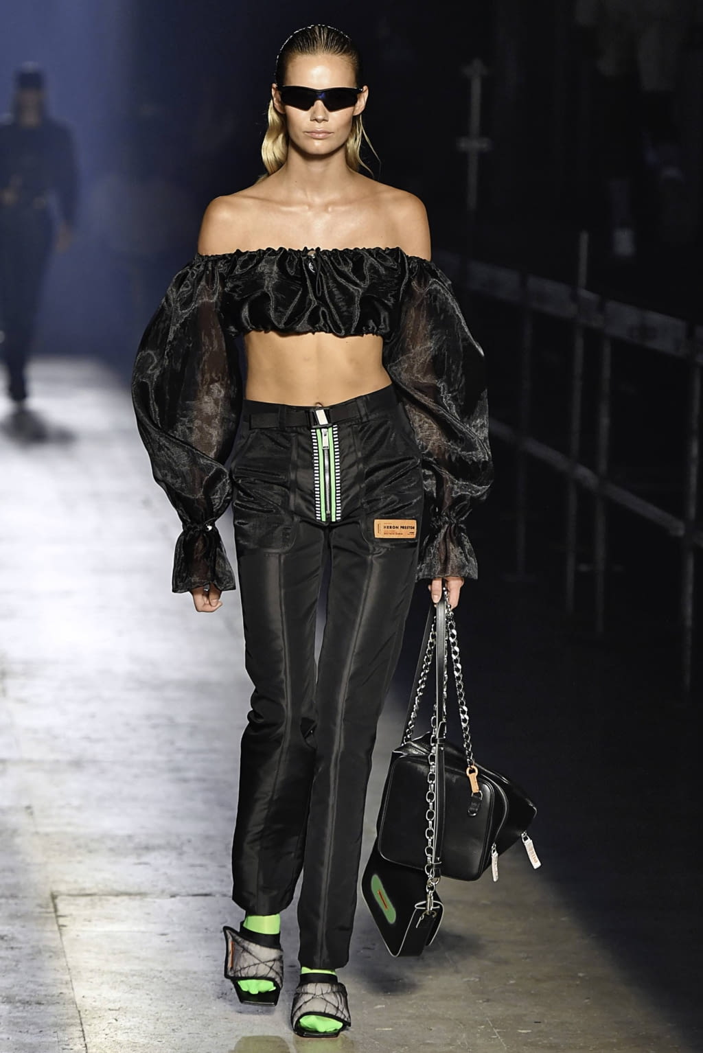 Fashion Week Paris Spring/Summer 2020 look 34 from the Heron Preston collection menswear