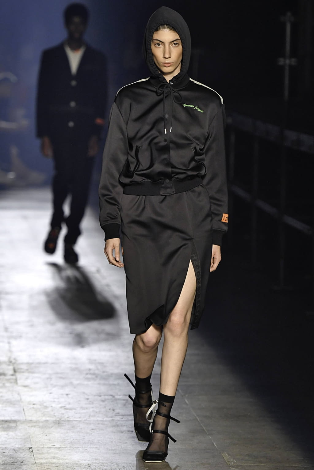 Fashion Week Paris Spring/Summer 2020 look 38 from the Heron Preston collection 男装