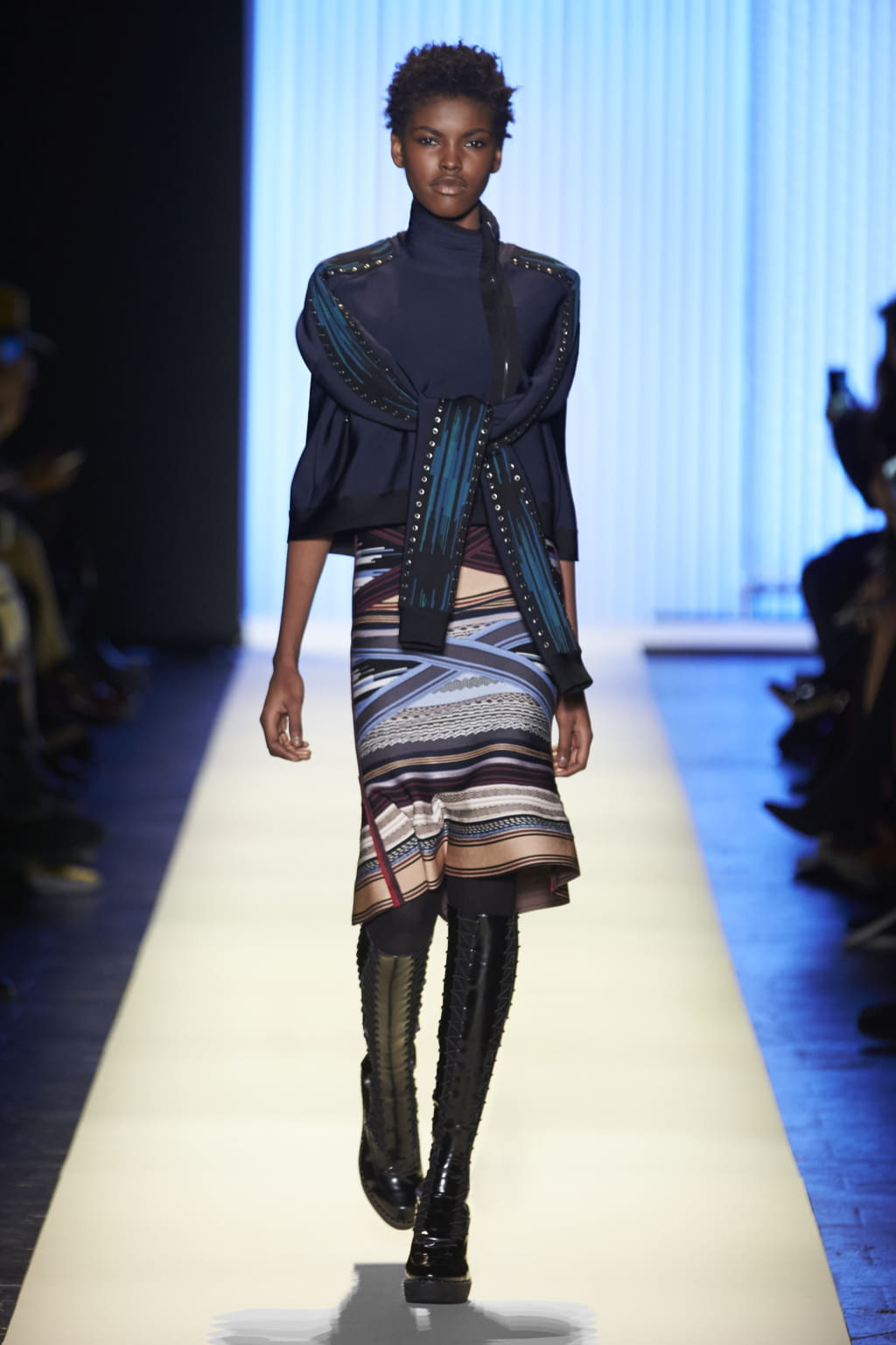 Fashion Week New York Fall/Winter 2016 look 1 from the Hervé Leger collection womenswear