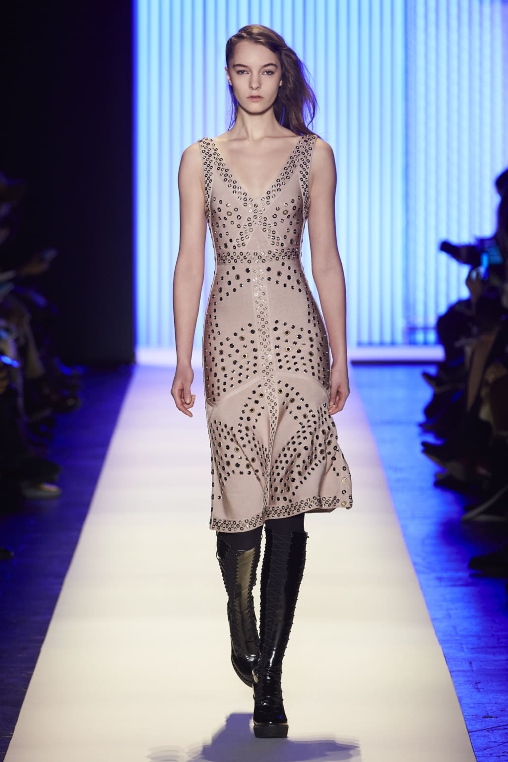 Fashion Week New York Fall/Winter 2016 look 13 from the Hervé Leger collection womenswear