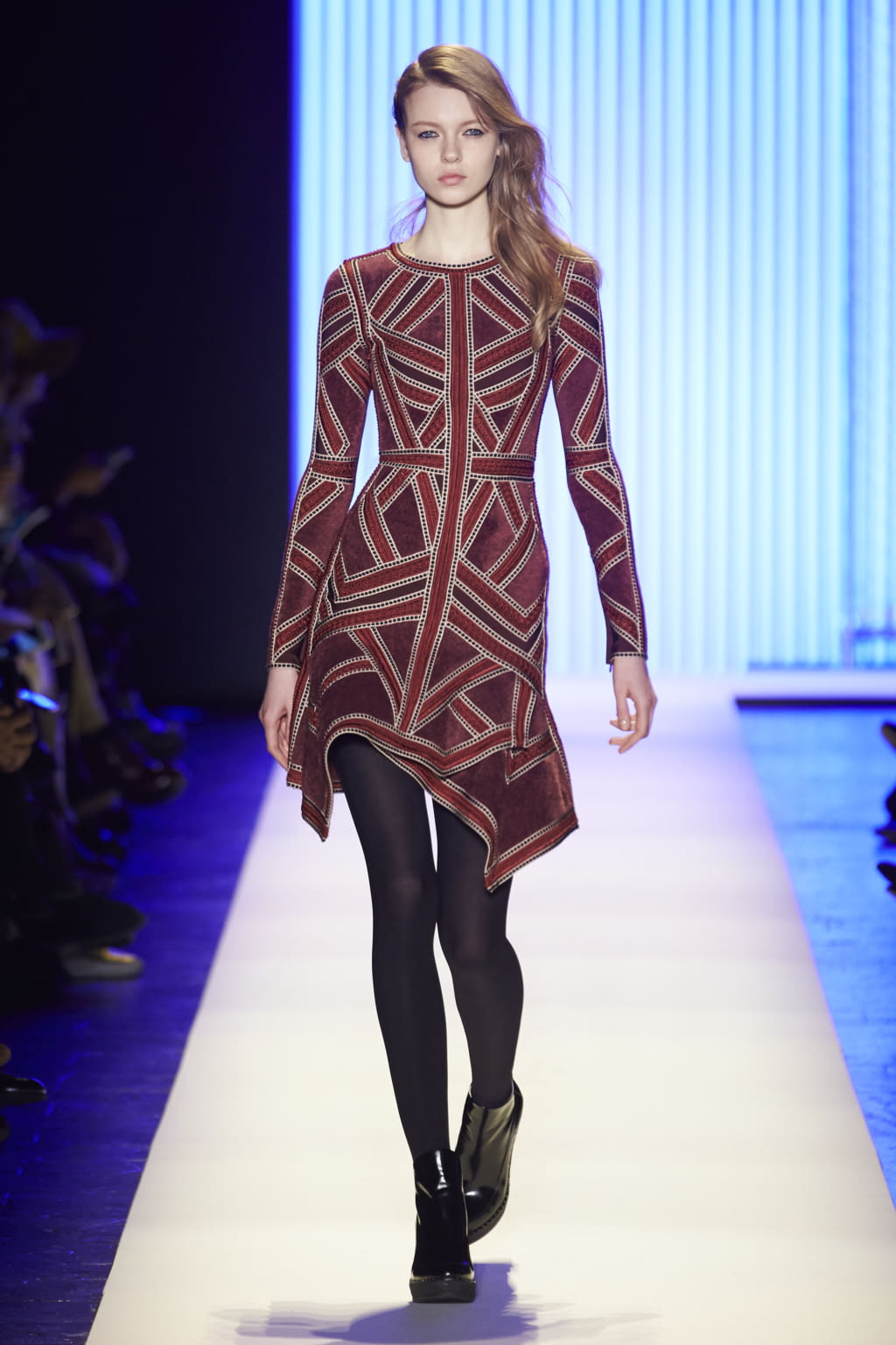 Fashion Week New York Fall/Winter 2016 look 14 from the Hervé Leger collection womenswear
