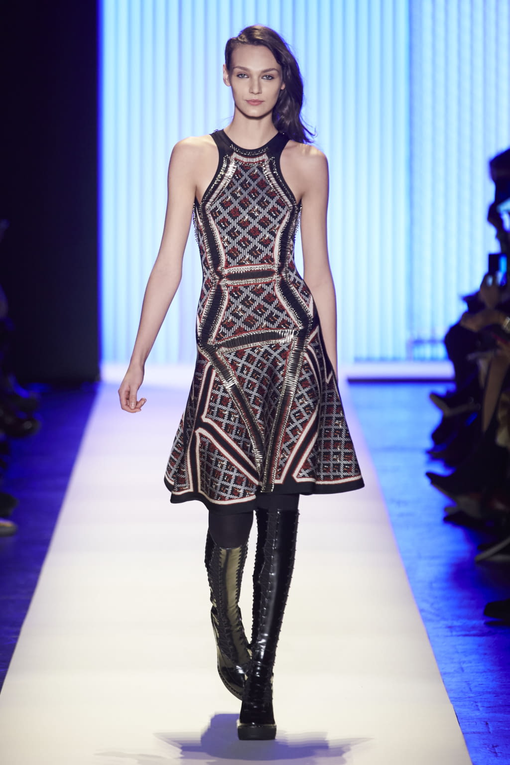 Fashion Week New York Fall/Winter 2016 look 15 from the Hervé Leger collection womenswear