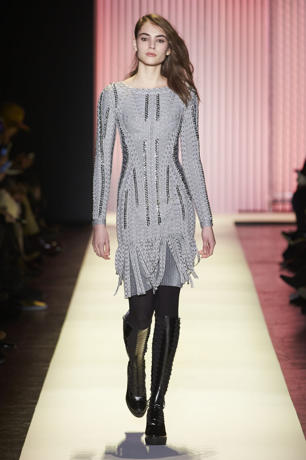 Fashion Week New York Fall/Winter 2016 look 27 from the Hervé Leger collection womenswear