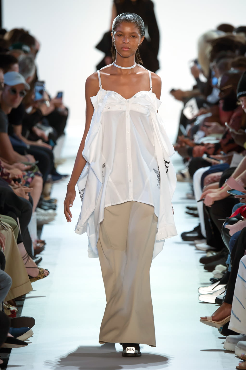 Fashion Week New York Spring/Summer 2017 look 12 from the Hood by Air collection womenswear