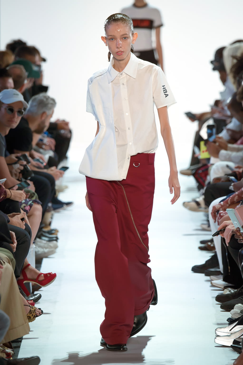 Fashion Week New York Spring/Summer 2017 look 19 from the Hood by Air collection womenswear