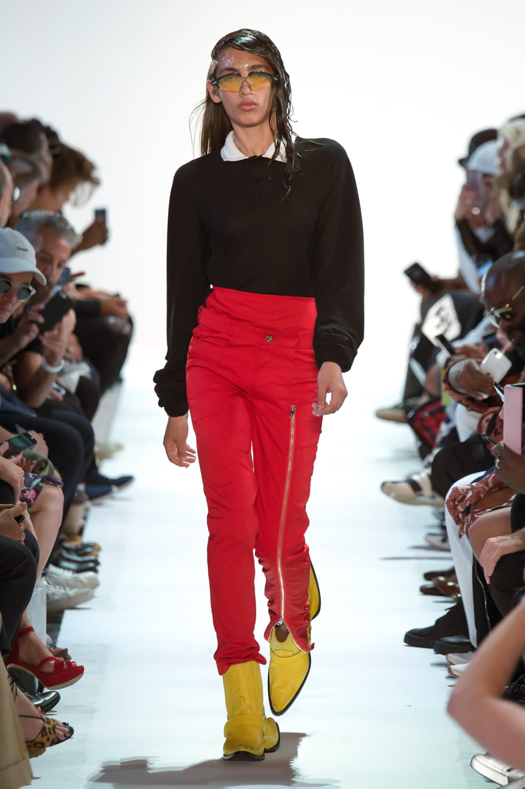 Fashion Week New York Spring/Summer 2017 look 21 from the Hood by Air collection womenswear