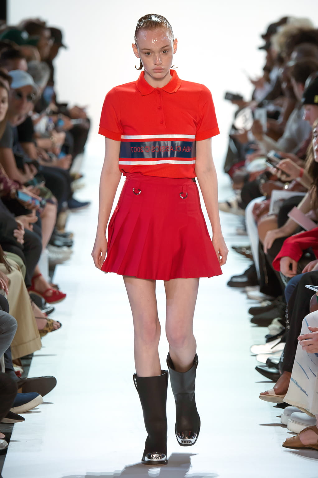 Fashion Week New York Spring/Summer 2017 look 28 from the Hood by Air collection womenswear