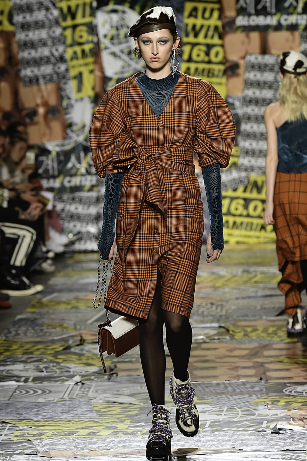 Fashion Week London Fall/Winter 2019 look 4 from the House of Holland collection womenswear