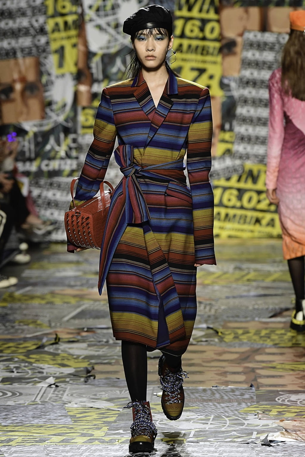 Fashion Week London Fall/Winter 2019 look 9 from the House of Holland collection womenswear