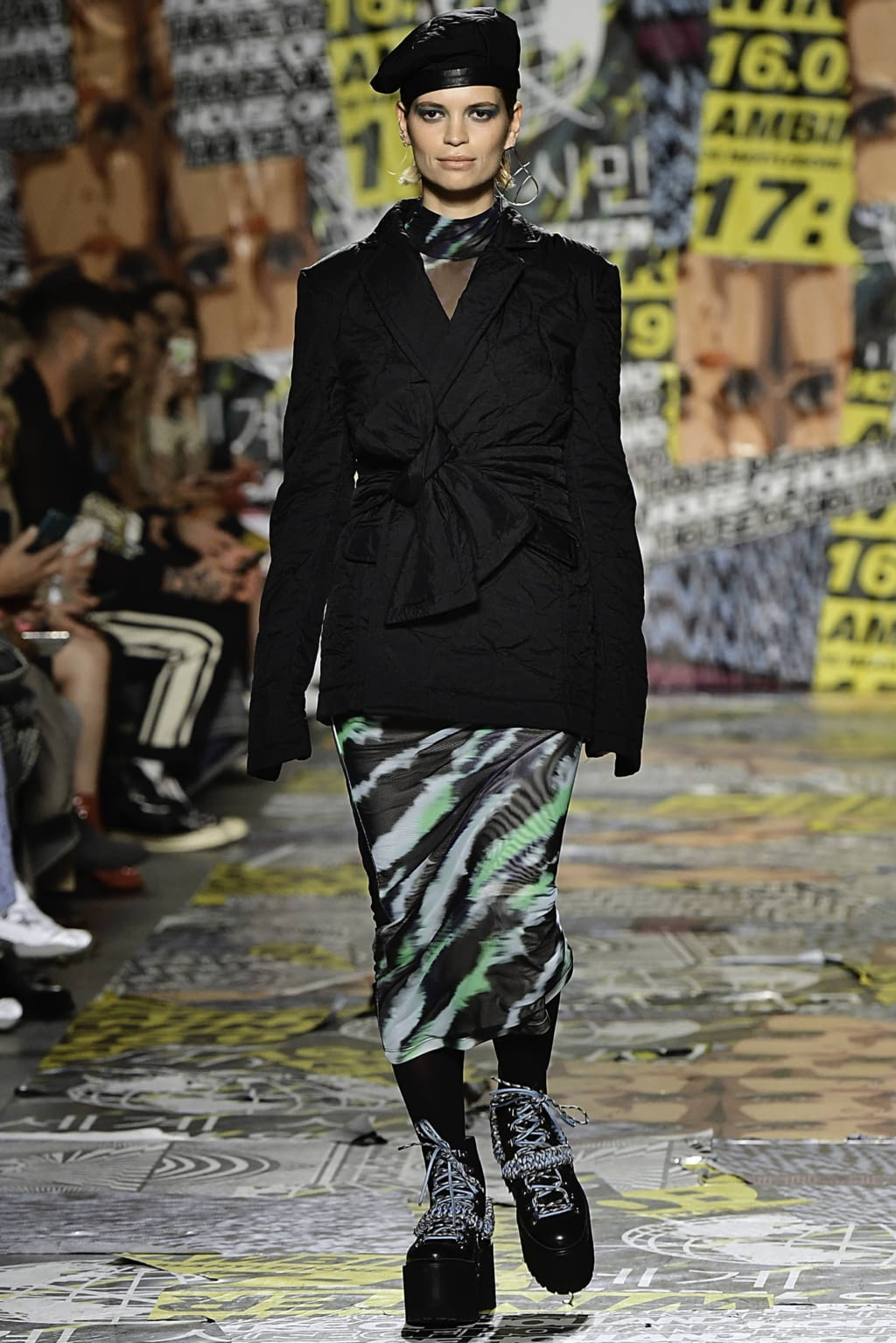 Fashion Week London Fall/Winter 2019 look 15 from the House of Holland collection womenswear