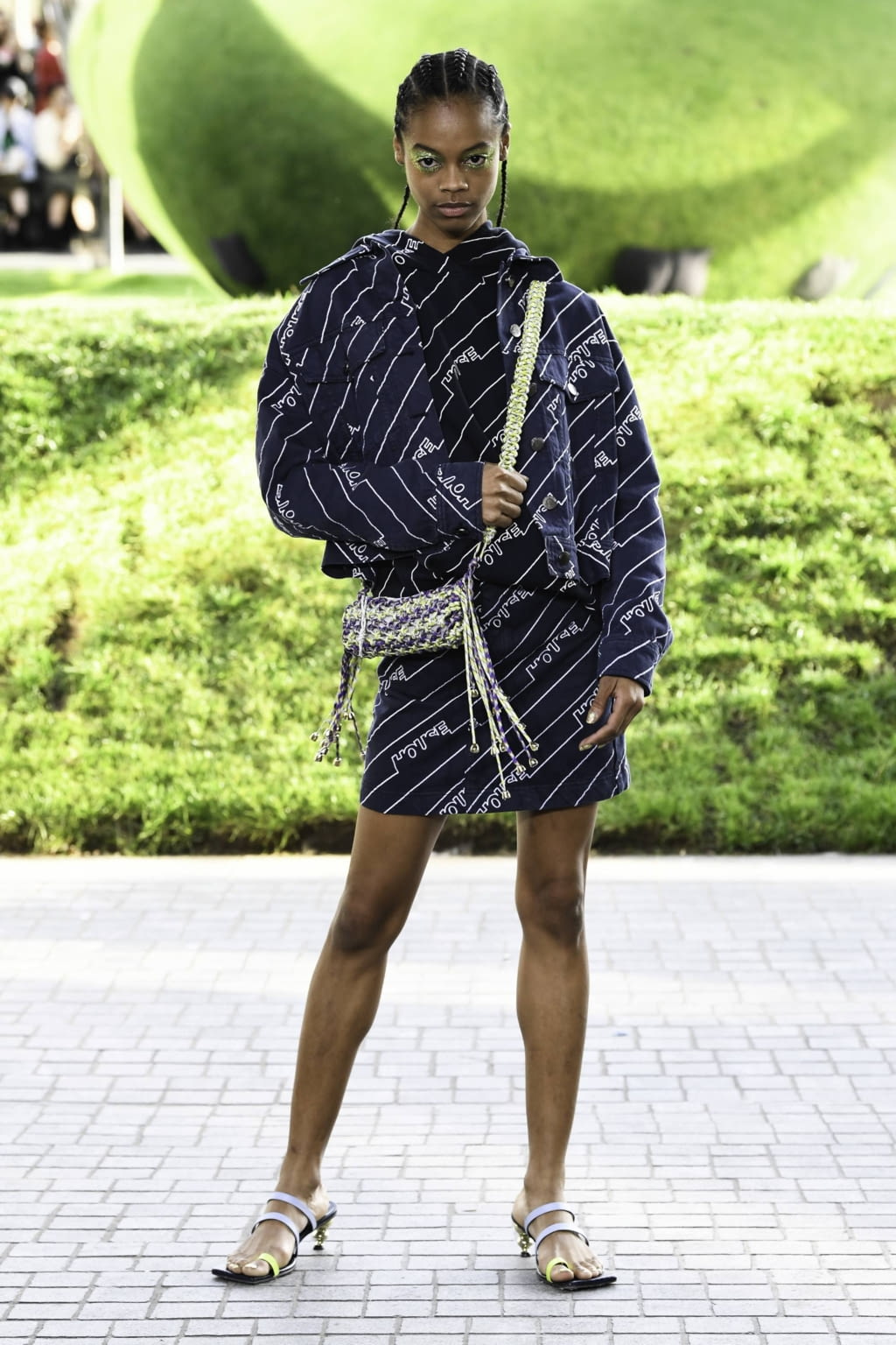 Fashion Week London Spring/Summer 2020 look 12 from the House of Holland collection womenswear