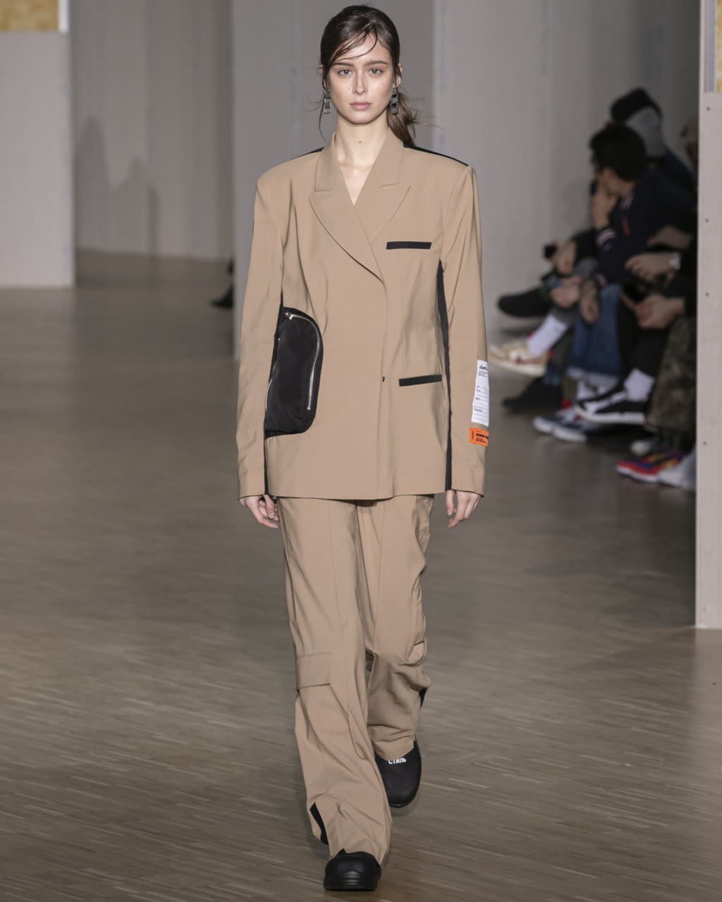 Fashion Week Paris Fall/Winter 2020 look 4 from the Heron Preston collection menswear