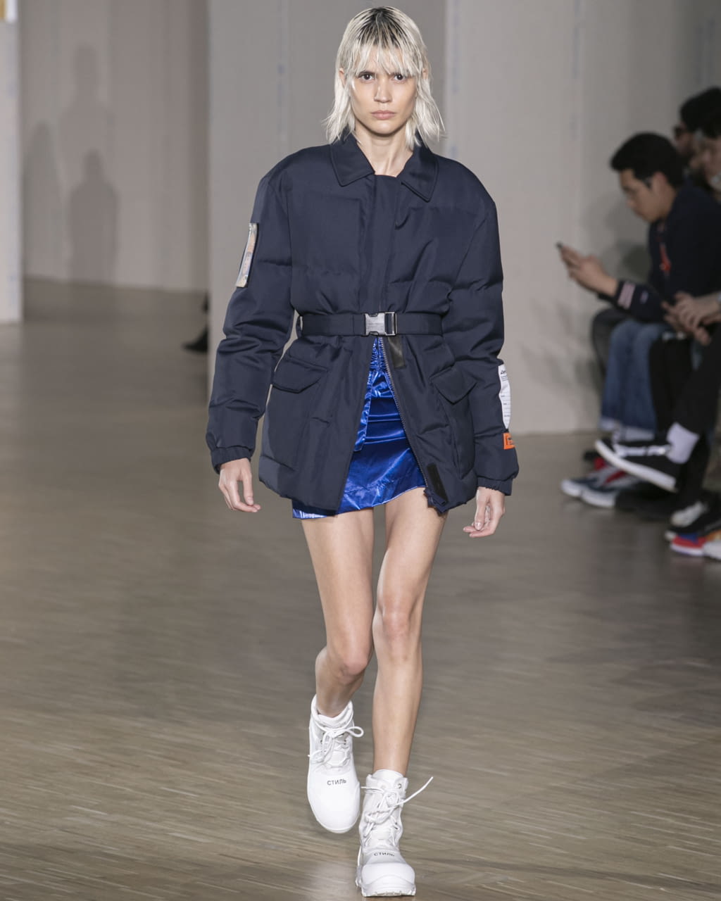 Fashion Week Paris Fall/Winter 2020 look 15 de la collection Heron Preston menswear