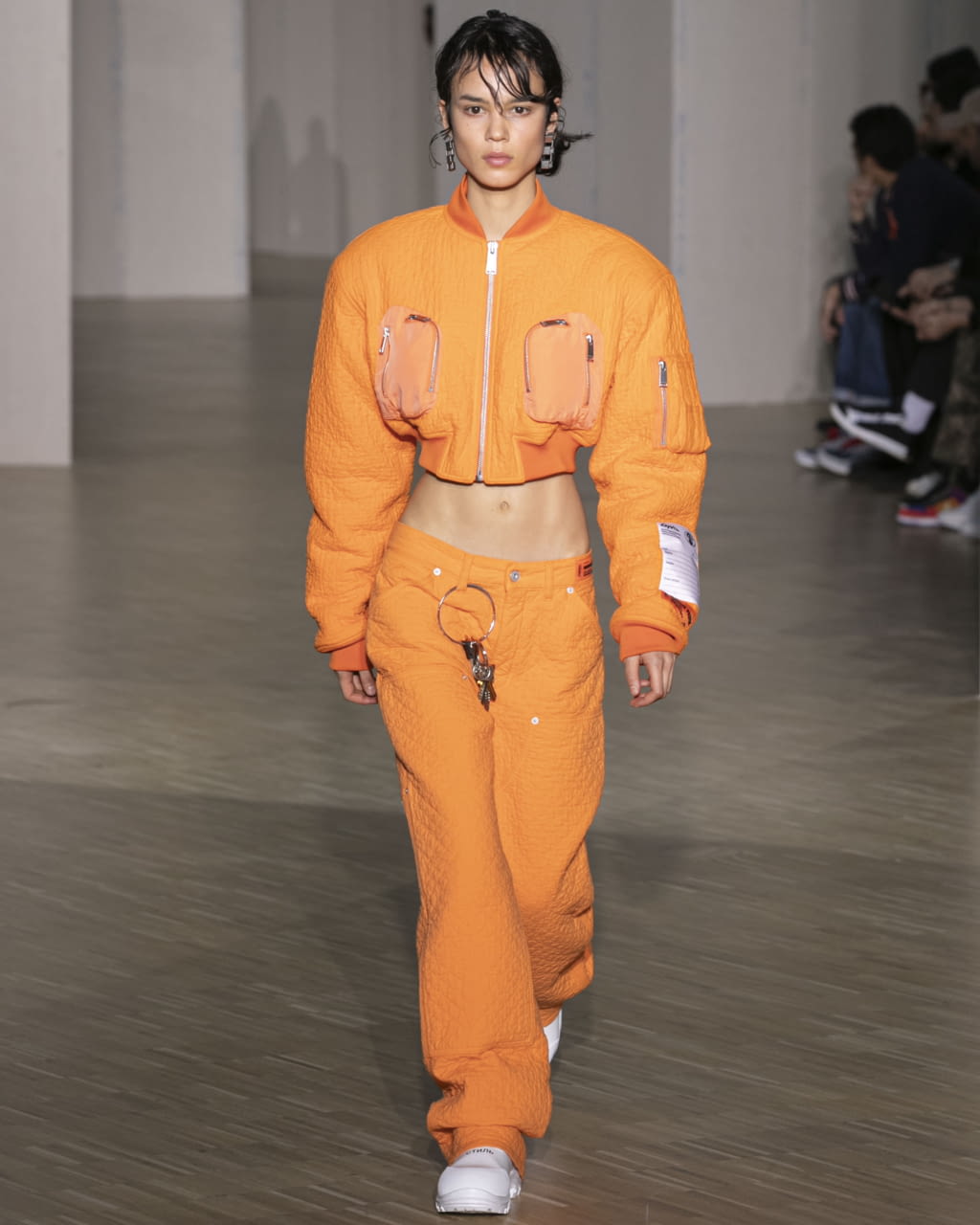 Fashion Week Paris Fall/Winter 2020 look 16 from the Heron Preston collection 男装