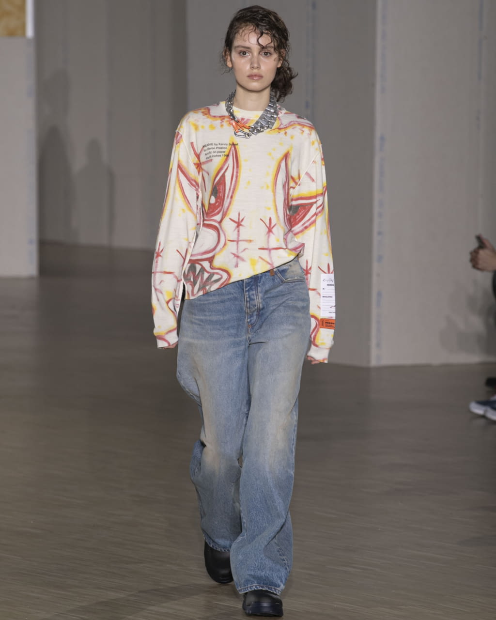 Fashion Week Paris Fall/Winter 2020 look 21 from the Heron Preston collection menswear