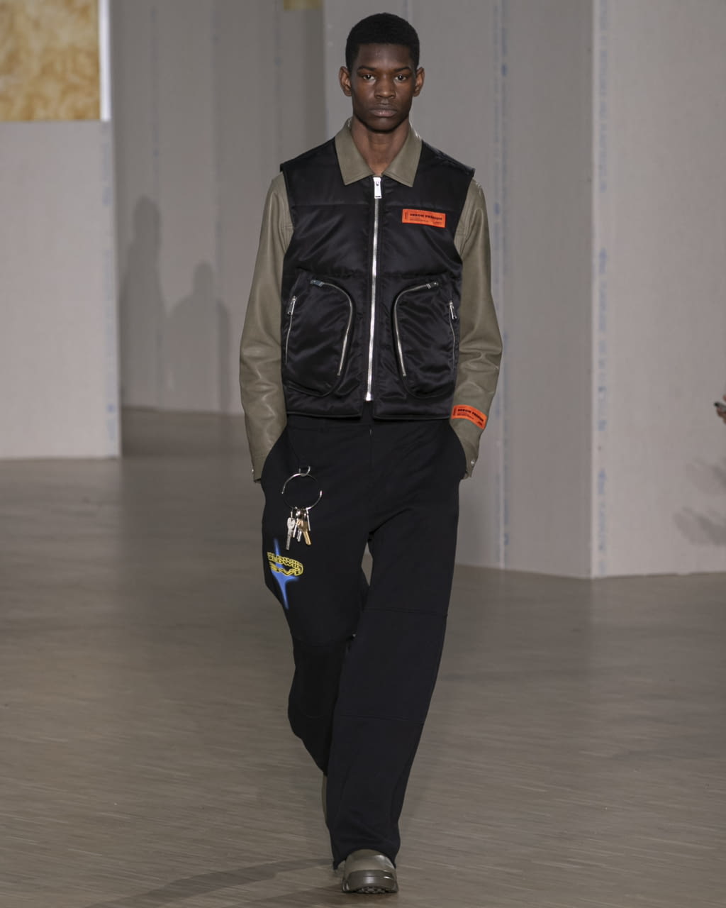 Fashion Week Paris Fall/Winter 2020 look 23 from the Heron Preston collection menswear