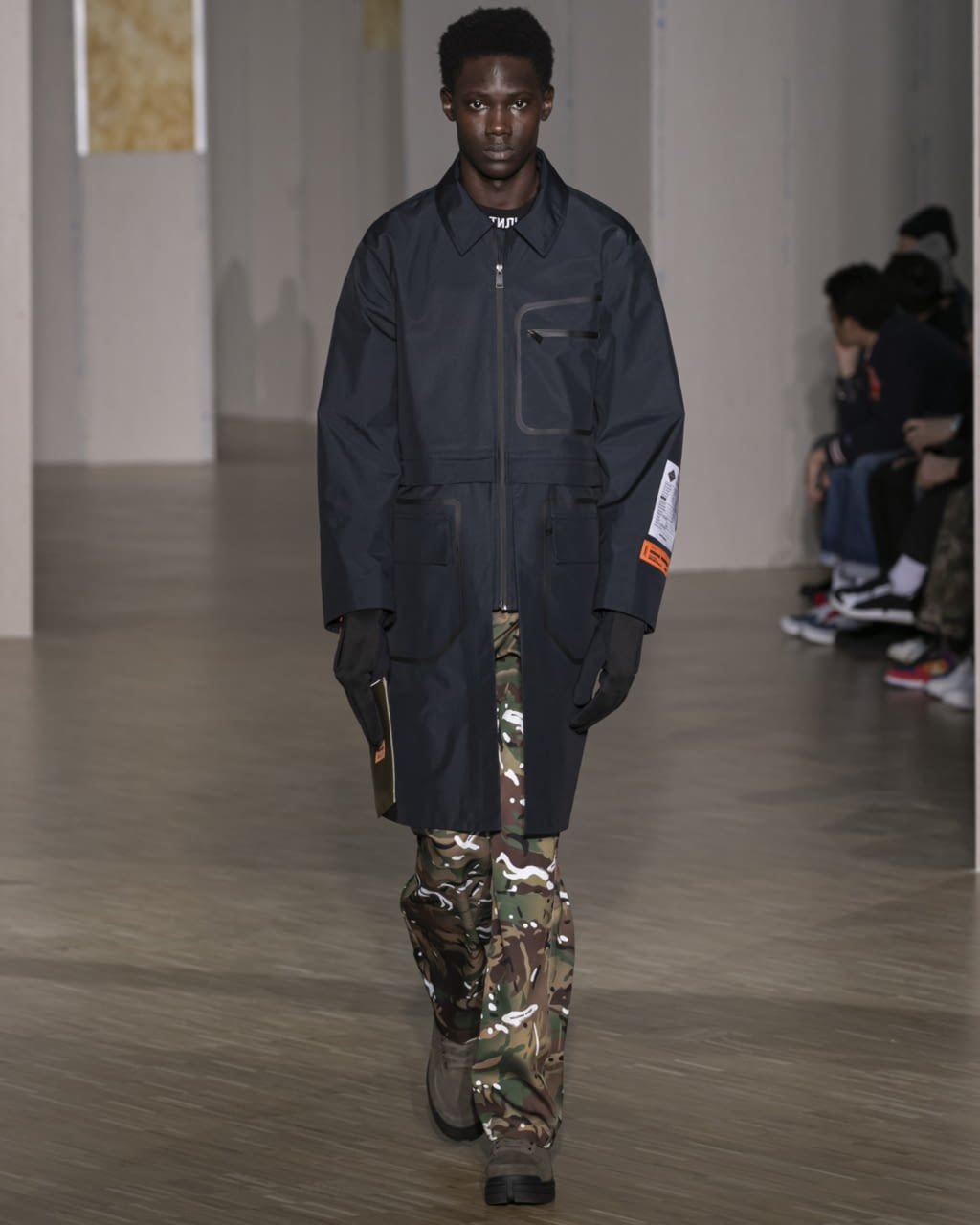Fashion Week Paris Fall/Winter 2020 look 35 from the Heron Preston collection menswear