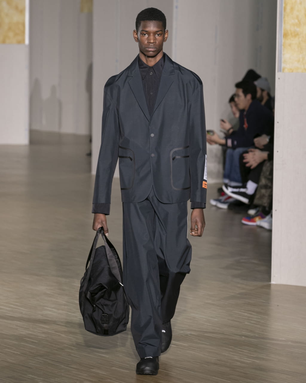 Fashion Week Paris Fall/Winter 2020 look 42 from the Heron Preston collection menswear