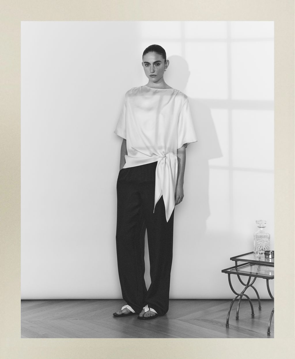 Fashion Week Paris Resort 2026 look 1 from the Loulou de Saison collection womenswear