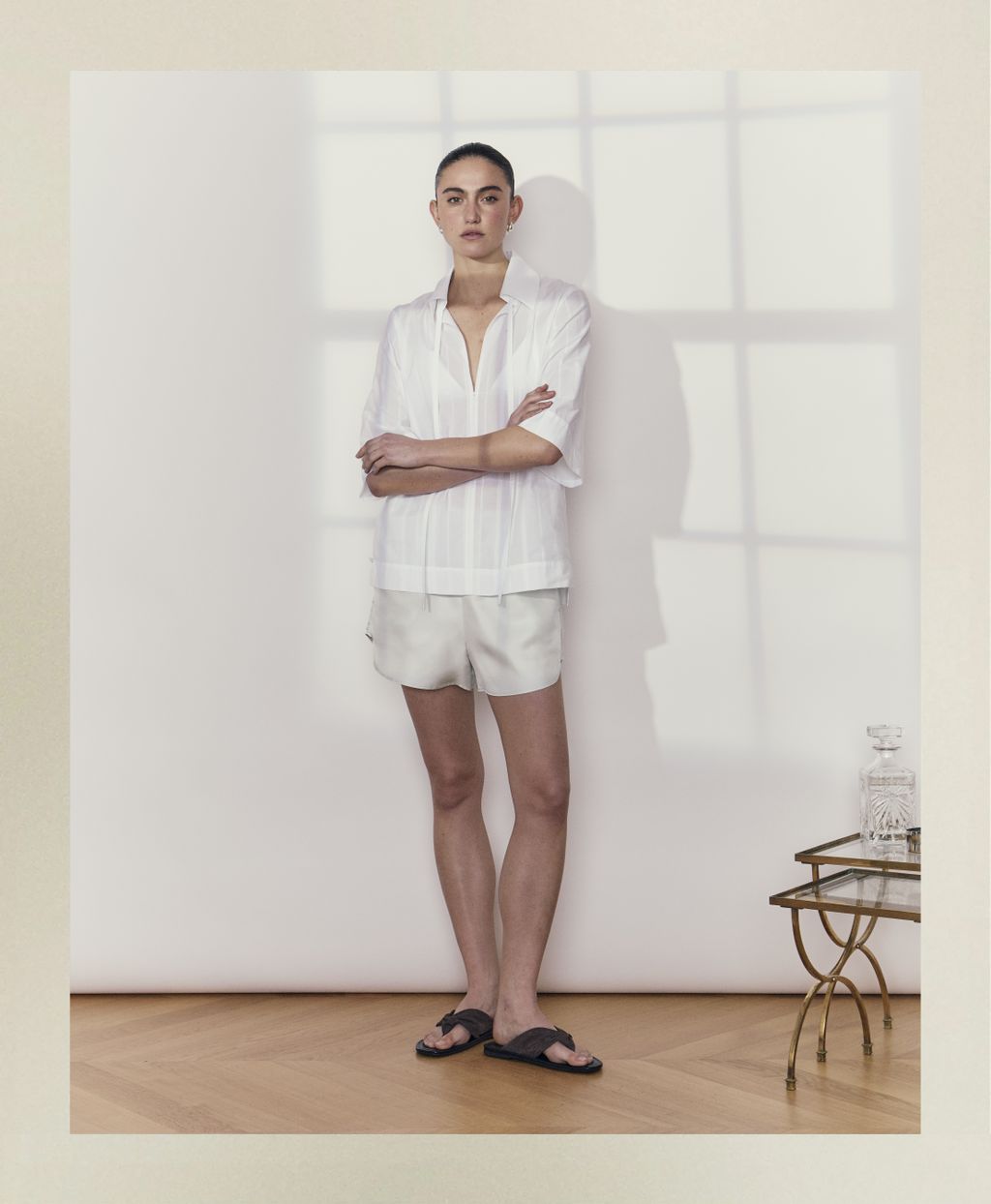 Fashion Week Paris Resort 2026 look 13 from the Loulou de Saison collection womenswear