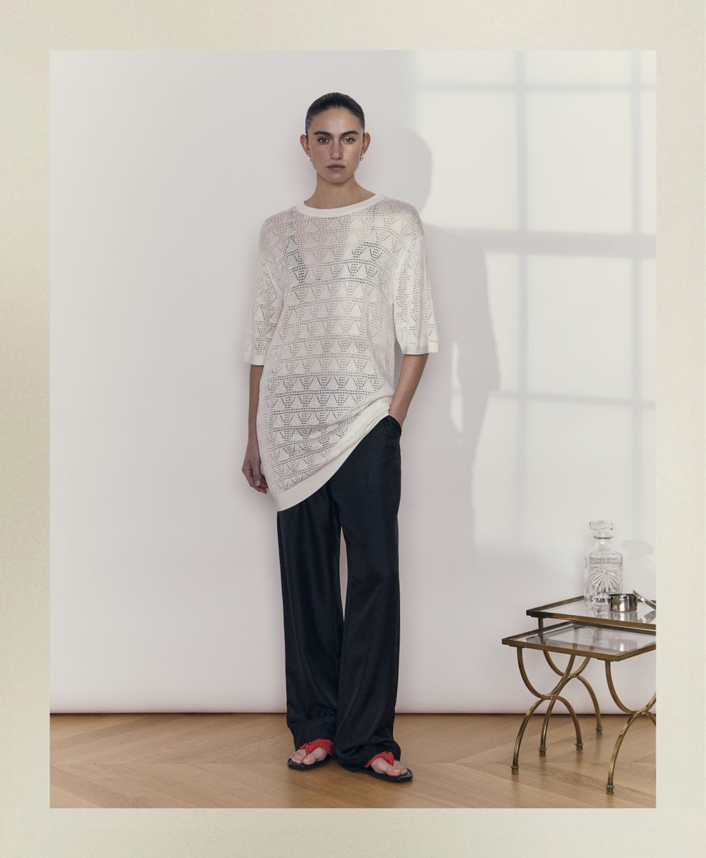 Fashion Week Paris Resort 2026 look 3 from the Loulou de Saison collection womenswear