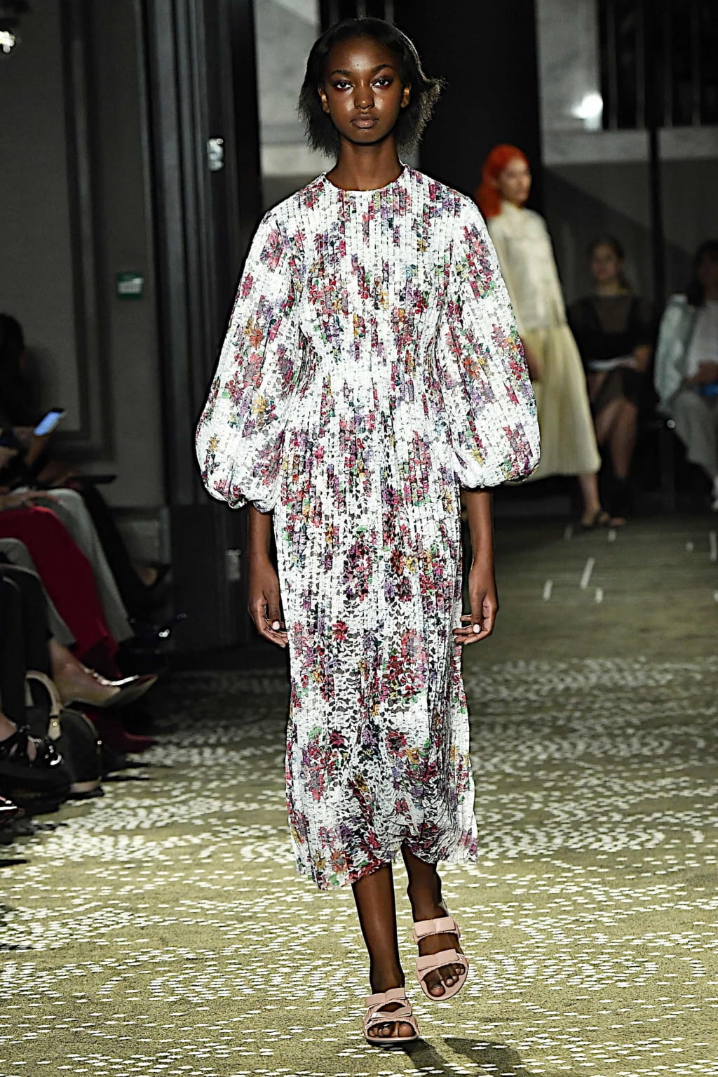 Fashion Week London Spring/Summer 2020 look 18 from the Huishan Zhang collection womenswear