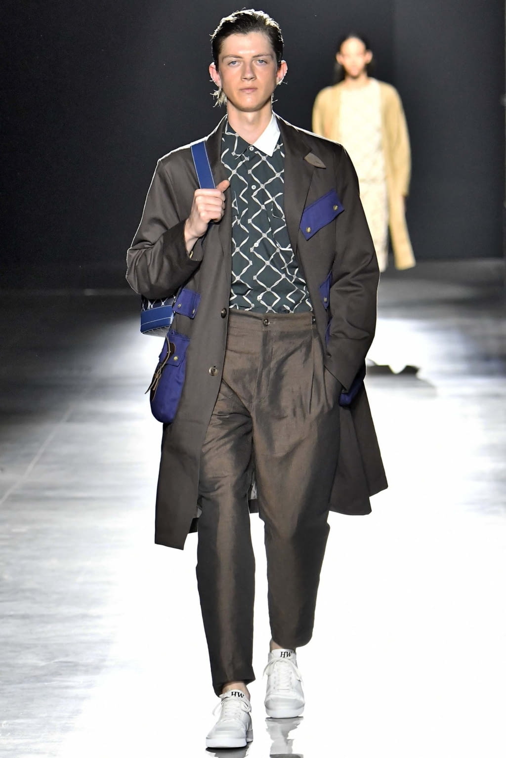 Fashion Week Milan Spring/Summer 2019 look 28 from the Hunting World collection menswear