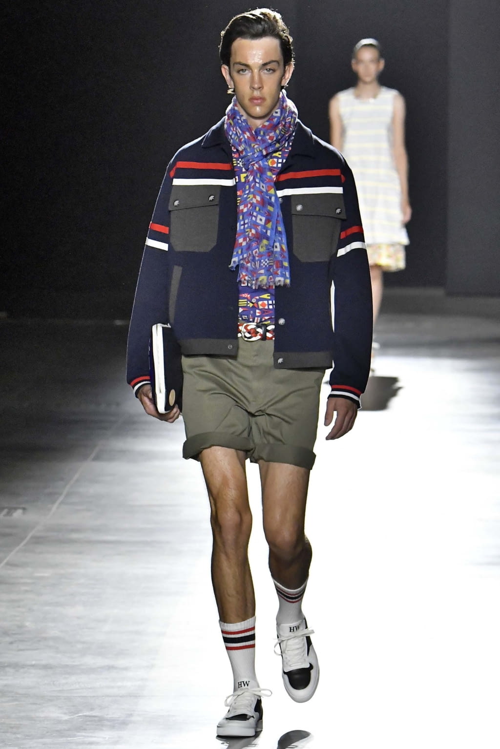 Fashion Week Milan Spring/Summer 2019 look 34 from the Hunting World collection menswear