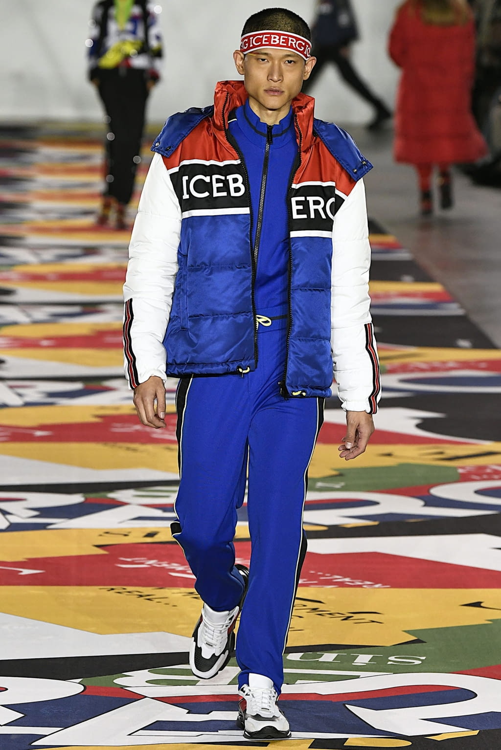 Fashion Week London Fall/Winter 2019 look 39 from the Iceberg collection menswear