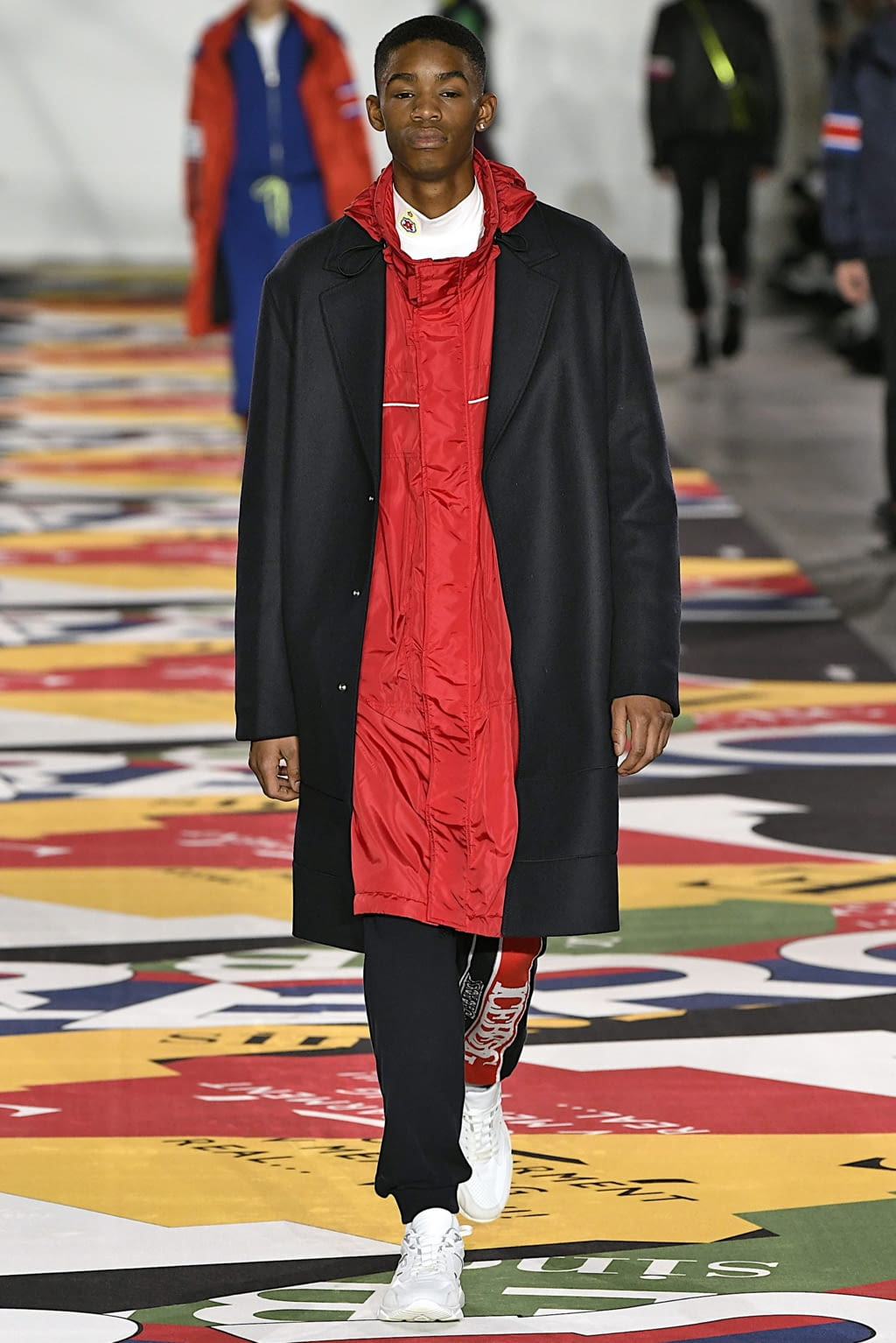 Fashion Week London Fall/Winter 2019 look 27 from the Iceberg collection menswear
