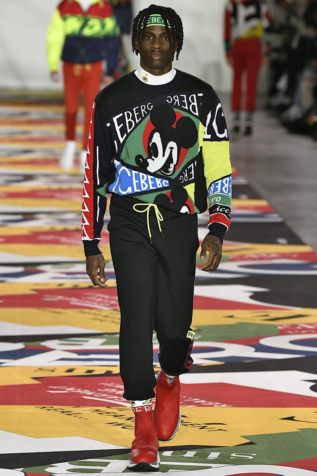 Fashion Week London Fall/Winter 2019 look 3 from the Iceberg collection 男装