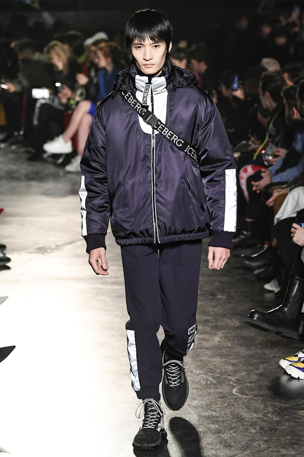 Fashion Week Milan Fall/Winter 2020 look 3 from the Iceberg collection menswear