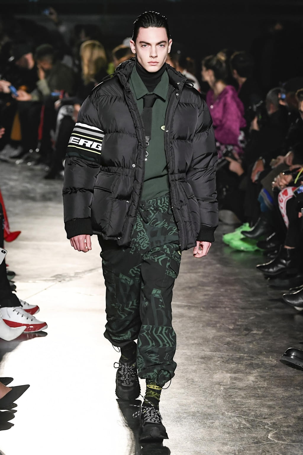 Fashion Week Milan Fall/Winter 2020 look 11 de la collection Iceberg menswear