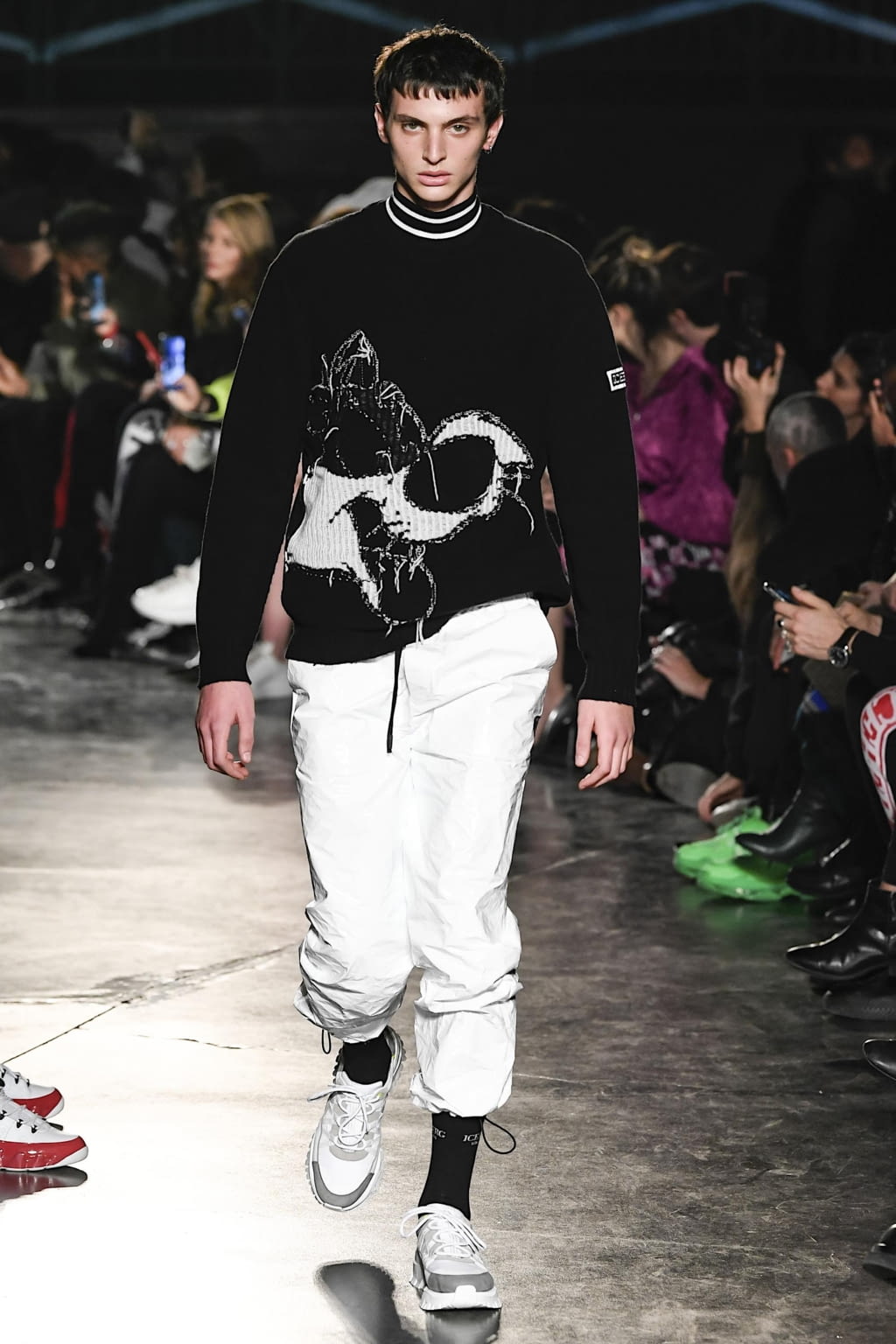 Fashion Week Milan Fall/Winter 2020 look 14 from the Iceberg collection menswear